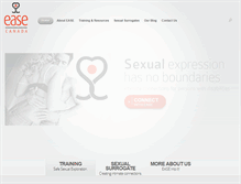 Tablet Screenshot of easecanada.org